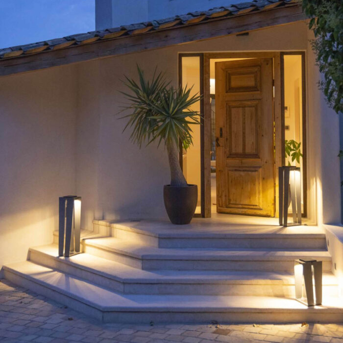 SKAAL, Lanterne solaire Gris Espace - LES JARDINS – Image 2