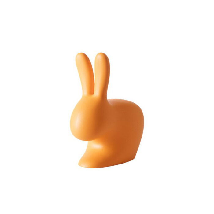 RABBIT CHAIR Baby orange - QEEBOO