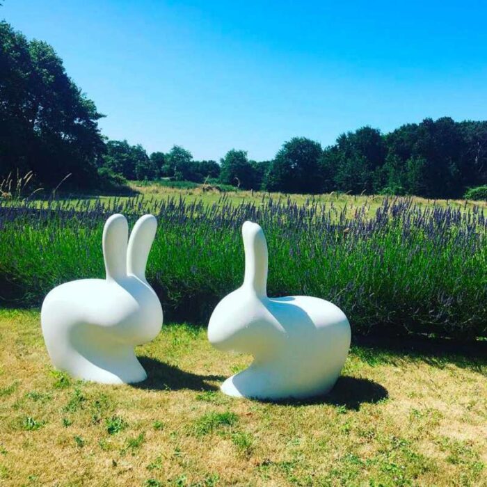 RABBIT CHAIR Blanc - QEEBOO – Image 2