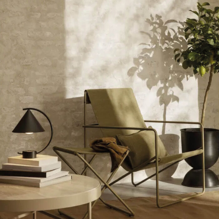 DESERT CHAIR CASHMERE/OLIVE - FERM – Image 2